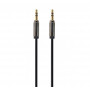Аудіо-кабель Cablexpert 3.5 мм - 3.5 мм (M/M), 1 м, чорний (CCAP-444-1M) (21573-03)