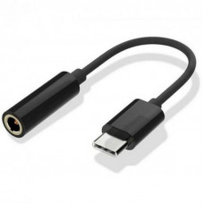 Перехідник Atcom USB Type-C - AUX 3.5 мм (M/F), 0.1 м, Black (15035)