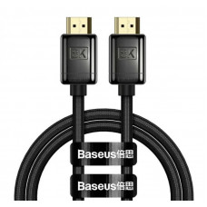 Кабель Baseus High Definition (Zinc alloy) HDMI - HDMI V 2.1, (M/M), 3 м, Black (WKGQ000201)