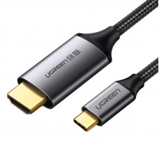 Кабель Ugreen MM142 HDMI - USB Type-C, 1.5 м, Black (50570)