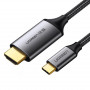 Кабель Ugreen MM142 HDMI - USB Type-C, 1.5 м, Black (50570) (33984-03)