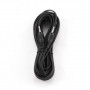 Аудіо-кабель Cablexpert 3.5 мм - 3.5 мм (M/M), 2 м, Black (CCA-404-2M) (21894-03)