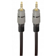 Аудіо-кабель Cablexpert 3.5 мм - 3.5 мм (M/M), 1.5 м, чорний (CCAP-3535MM-1.5M)