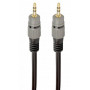 Аудіо-кабель Cablexpert 3.5 мм - 3.5 мм (M/M), 1.5 м, чорний (CCAP-3535MM-1.5M) (23855-03)