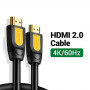 Кабель Ugreen HD101 HDMI - HDMI, 3 м, Black (10130) (33976-03)