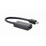 Адаптер Cablexpert mini DisplayPort - HDMI (M/F), Black (A-mDPM-HDMIF4K-01) (23726-03)