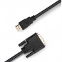 Кабель Prologix Premium HDMI - DVI (M/M), Single Link, 18+1, 0.5 м, Black (PR-HDMI-DVI-P-01-30-05m)