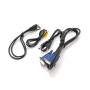 Адаптер Voltronic VGA - VGA+S-Video+RCA, (F/F), Grey (YT-C-VGA(IN)/S-Video(OUT)/05930) (28897-03)