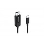 Кабель REAL-EL CHD-180 USB Type-C - HDMI (M/M), 1.8 м, Black (EL123500044) (30997-03)