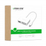 Адаптер Ugreen MM123 USB Type-C - HDMI+VGA, White (30843) (34017-03)