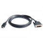 Кабель REAL-EL HDMI - DVI, (M/M), 1.8 м, Black (EL123500013) (31007-03)