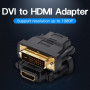 Адаптер Vention HDMI - DVI (M/F), Black (ECDB0) (24987-03)