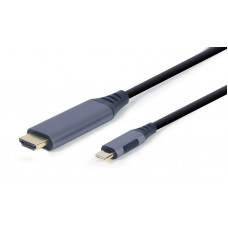 Кабель Cablexpert USB Type-C - HDMI (M/M), 1.8 м, Black (CC-USB3C-HDMI-01-6)