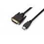 Кабель Prologix Premium HDMI - DVI (M/M), Single Link, 18+1, 1.8 м, Black (PR-HDMI-DVI-P-01-30-18m) (27478-03)