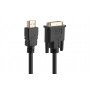 Кабель Prologix Premium HDMI - DVI (M/M), Single Link, 18+1, 1.8 м, Black (PR-HDMI-DVI-P-01-30-18m) (27478-03)