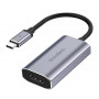 Адаптер Choetech HDMI - USB Type-C (M/F), Silver (HUB-H16) (33498-03)