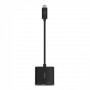 Адаптер Belkin USB Type-C - HDMI+USB Type-C (M/F), Black (AVC002BTBK) (24408-03)