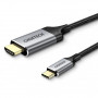 Кабель Choetech HDMI - USB Type-C (M/M), 1.8 м, Grey (CH0021-BK) (32589-03)