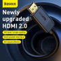 Кабель Baseus High Definition HDMI - HDMI V 2.0, (M/M), 1 м, Black (CAKGQ-A01) (33589-03)
