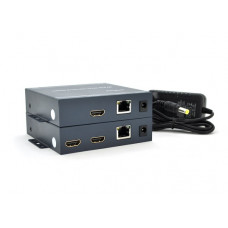 Адаптер Voltronic HDMI - RJ-45+DC-jack, F/F), Black (YT-SCPE HDM-200m1080Р/16770)