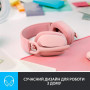 Bluetooth-гарнітура Logitech Zone Vibe 100 Wireless Rose (981-001224) (29740-03)