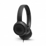 Гарнiтура JBL T500 Black (JBLT500BLK) (22191-03)