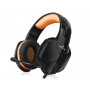 Гарнітура REAL-EL GDX-7700 Black/Orange (21483-03)