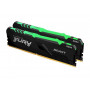 Модуль пам`ятi DDR4 2x16GB/3200 Kingston Fury Beast RGB (KF432C16BBAK2/32) (26090-03)