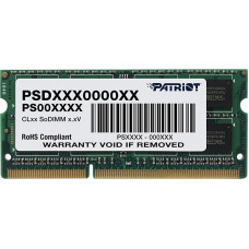 Модуль пам`яті SO-DIMM 4GB/1333 DDR3 Patriot Signature Line (PSD34G13332S)