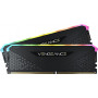 Модуль пам`ятi DDR4 2x32GB/3200 Corsair Vengeance RGB RS Black (CMG64GX4M2E3200C16) (32132-03)