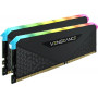 Модуль пам`ятi DDR4 2x32GB/3200 Corsair Vengeance RGB RS Black (CMG64GX4M2E3200C16)
