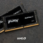 Модуль пам`ятi SO-DIMM 16GB/3200 DDR4 Kingston Fury Impact (KF432S20IB/16) (26092-03)