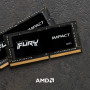 Модуль пам`яті SO-DIMM 16GB/2666 DDR4 Kingston Fury Impact (KF426S15IB1/16) (25923-03)