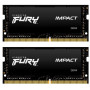 Модуль пам`ятi SO-DIMM 2x16GB/3200 DDR4 Kingston Fury Impact (KF432S20IBK2/32) (26093-03)