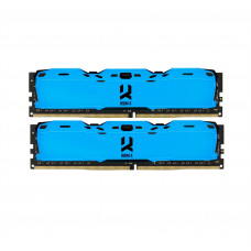 Модуль пам`ятi DDR4 2x8GB/3200 GOODRAM Iridium X Blue (IR-XB3200D464L16SA/16GDC)