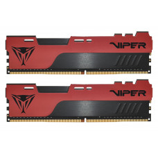 Модуль пам`яті DDR4 2x8GB/2666 Patriot Viper Elite II Red (PVE2416G266C6K)