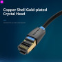 Патч-корд Vention CAT 8 SFTP Ethernet, 1 m, Black (IKABF) (23035-03)