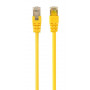 Патч-корд Cablexpert (PP6-0.5M/Y) FTP, литий, 50u "штекер із засувкою, 0.5 м, жовтий