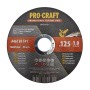 Диск відрізний Procraft CD125x1.0b 125 мм 1,0 мм 22,2 мм 10 шт/уп (PC-012511)