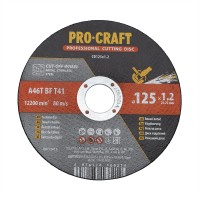 Диск відрізний Procraft CD125x1.2 125 мм 1,2 мм 22,2 мм (PC-012512)