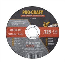 Диск відрізний Procraft CD125x1.6 125 мм 1,6 мм 22,2 мм (PC-012516)