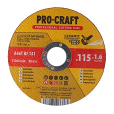 Диск відрізний керамічний Procraft YCD115x1.6 115 мм 1.6 мм 22,2 мм (YCD1516)