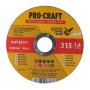 Диск відрізний керамічний Procraft YCD115x1.6 115 мм 1.6 мм 22,2 мм (YCD1516)