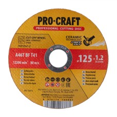 Диск відрізний керамічний Procraft YCD125x1.2 125 мм 1,2 мм 22,2 мм (PC-YCD2512)