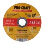Диск відрізний керамічний Procraft YCD125x1.2 125 мм 1,2 мм 22,2 мм (PC-YCD2512)