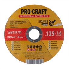Диск відрізний керамічний Procraft YCD125x1.6 125 мм 1,6 мм 22,2 мм (PC-YCD2516)