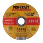 Диск відрізний керамічний Procraft YCD125x1.6 125 мм 1,6 мм 22,2 мм (PC-YCD2516)