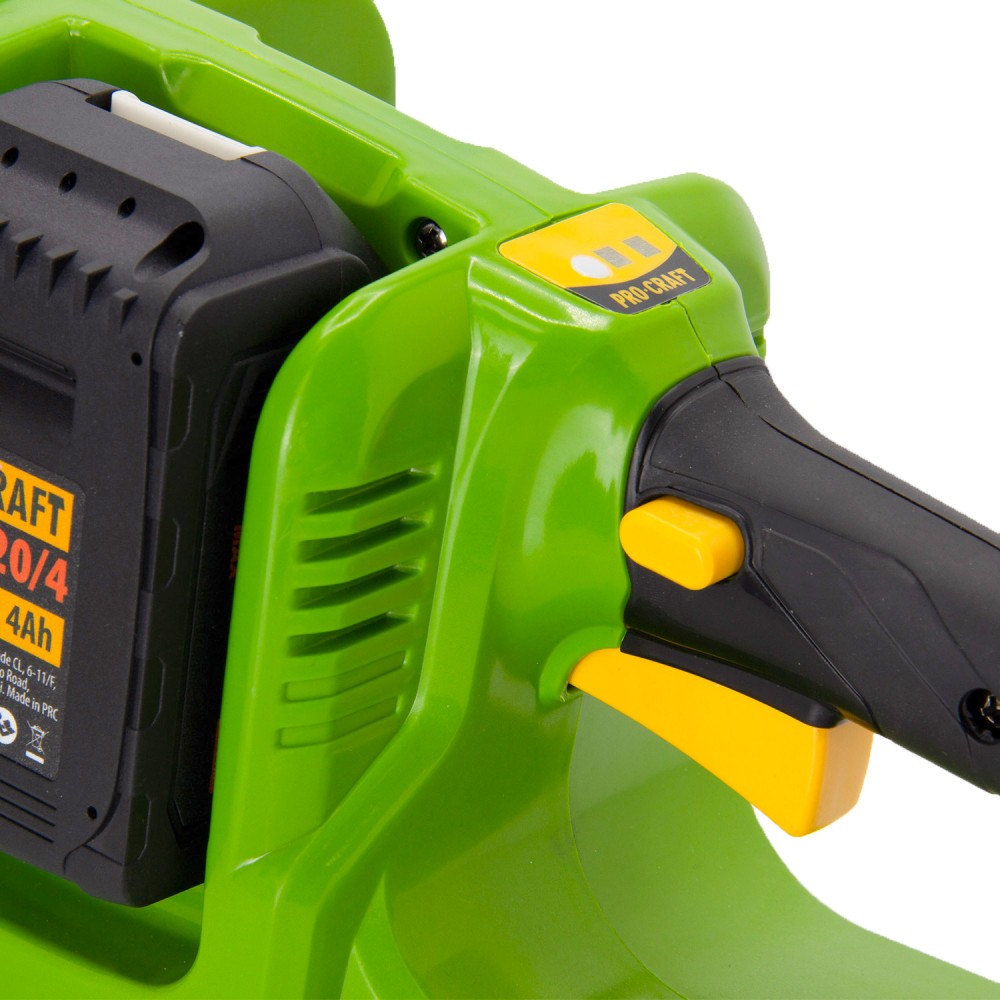 Акумуляторна пила Procraft PCA40/2 + 2 акб 4Аг + ЗП charger20/2 + Олива для ланцюга 1л