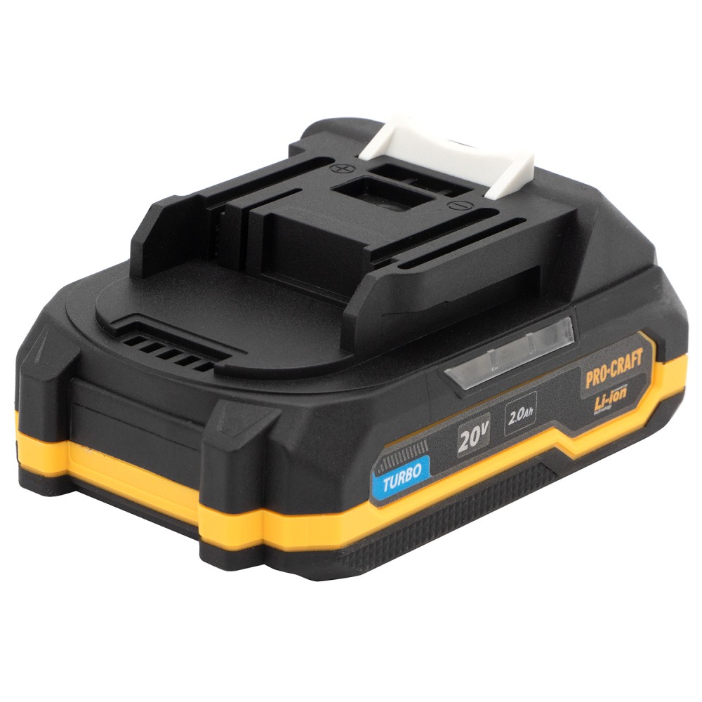 Набір акумуляторів та зарядного пристрою Procraft PBC-set1, 20/2 АКБ та ЗП (PC-030265)