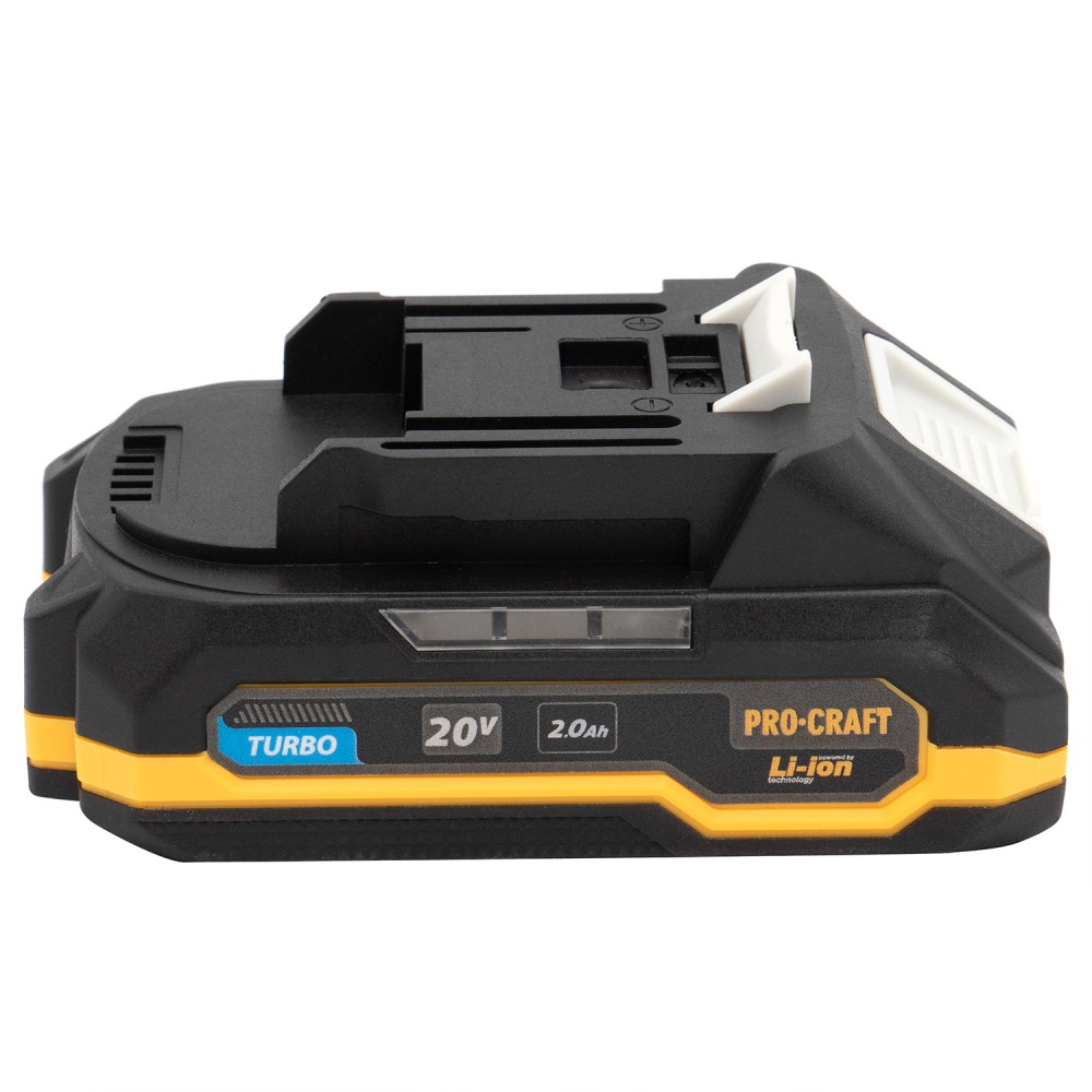 Набір акумуляторів та зарядного пристрою Procraft PBC-set1, 20/2 АКБ та ЗП (PC-030265)